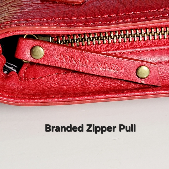 🔥NWT Donald J Pliner Patent Leather Wristlet Clutch - Picture 9 of 16